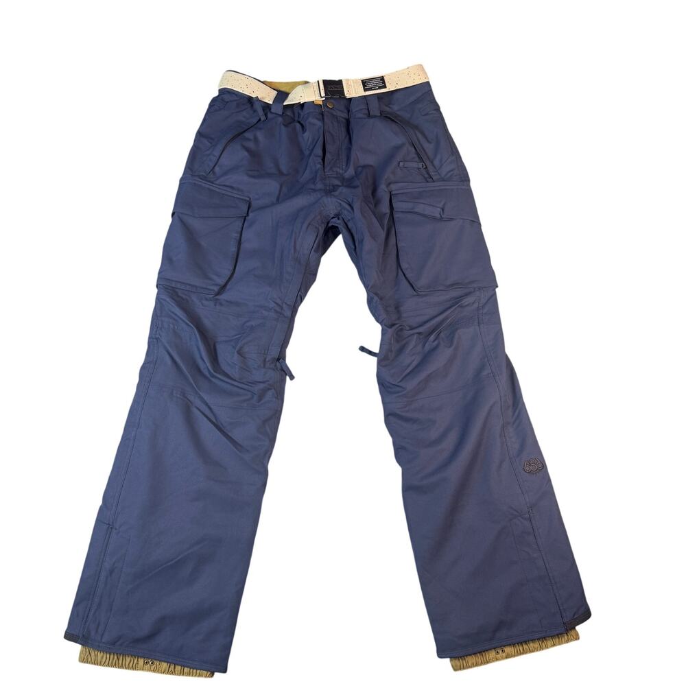 686 Snowboard Ski Pants Mens XL  Navy Blue GLCR Thermagraph infiDRY